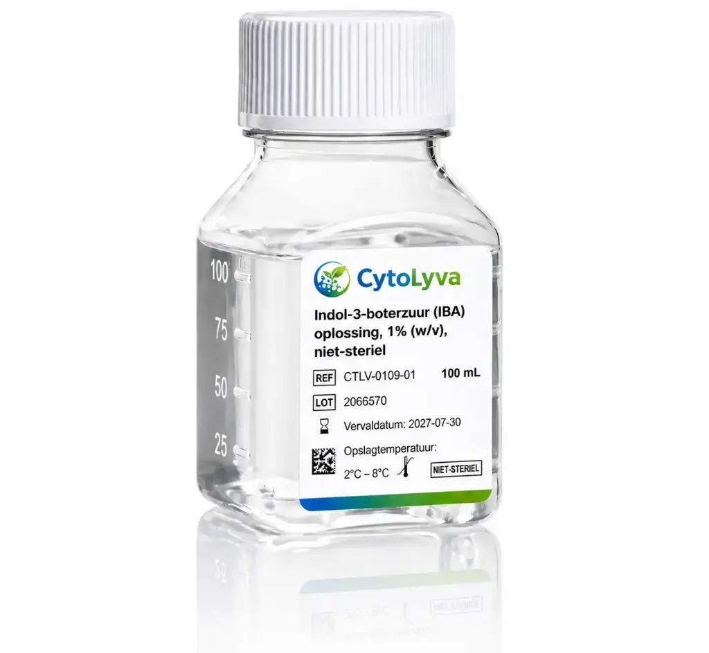 Indol-3-boterzuur (IBA)-oplossing, 1% (w/v), niet-steriel