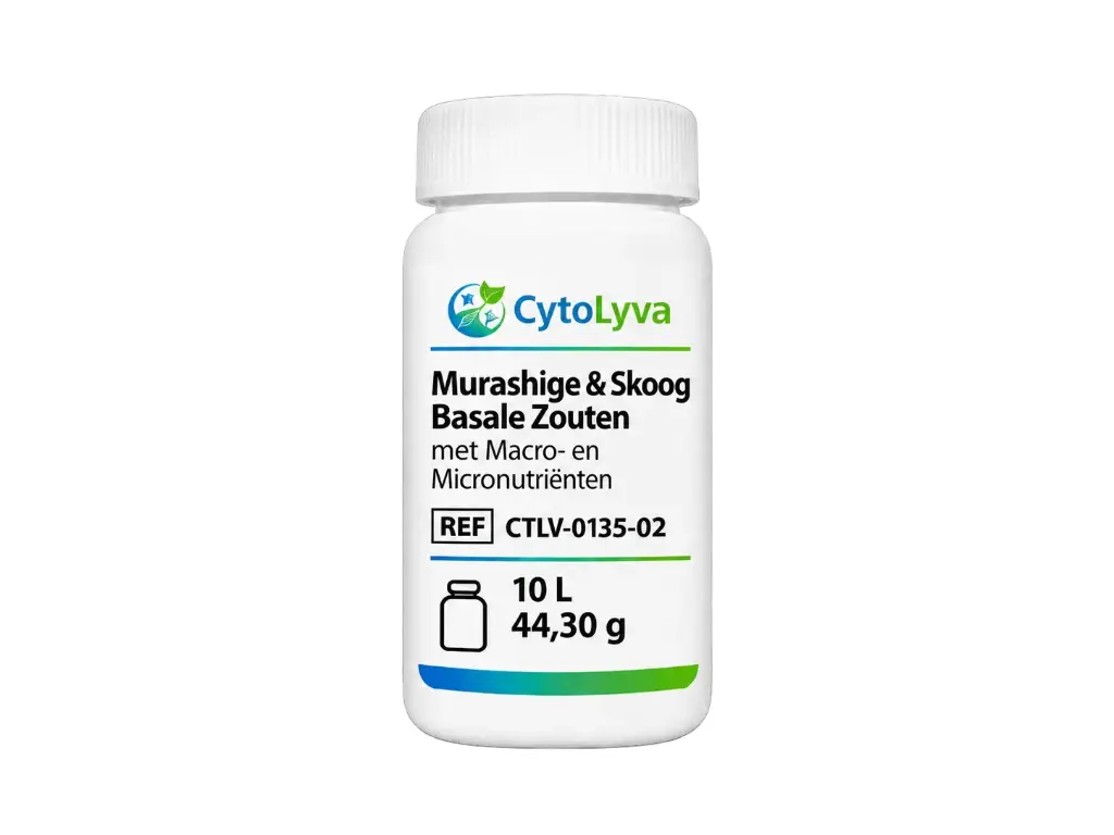 Murashige & Skoog Basale Zouten met Macro- en Micronutriënten