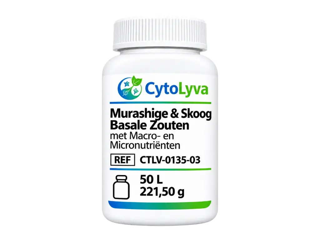 Murashige & Skoog Basale Zouten met Macro- en Micronutriënten
