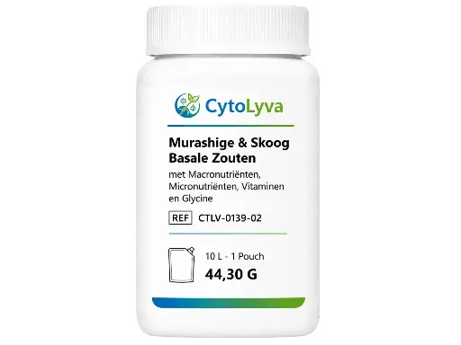 [CTLV-0139-02] Murashige & Skoog Basale Zouten met Macronutriënten, Micronutriënten, Vitaminen en Glycine