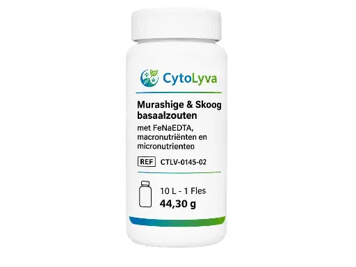 [CTLV-0145-02] Murashige & Skoog basaalzout met FeNaEDTA, macronutriënten en micronutriënten